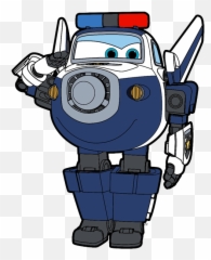 Super Wings Clip Art Cartoon - Paul Drawing png