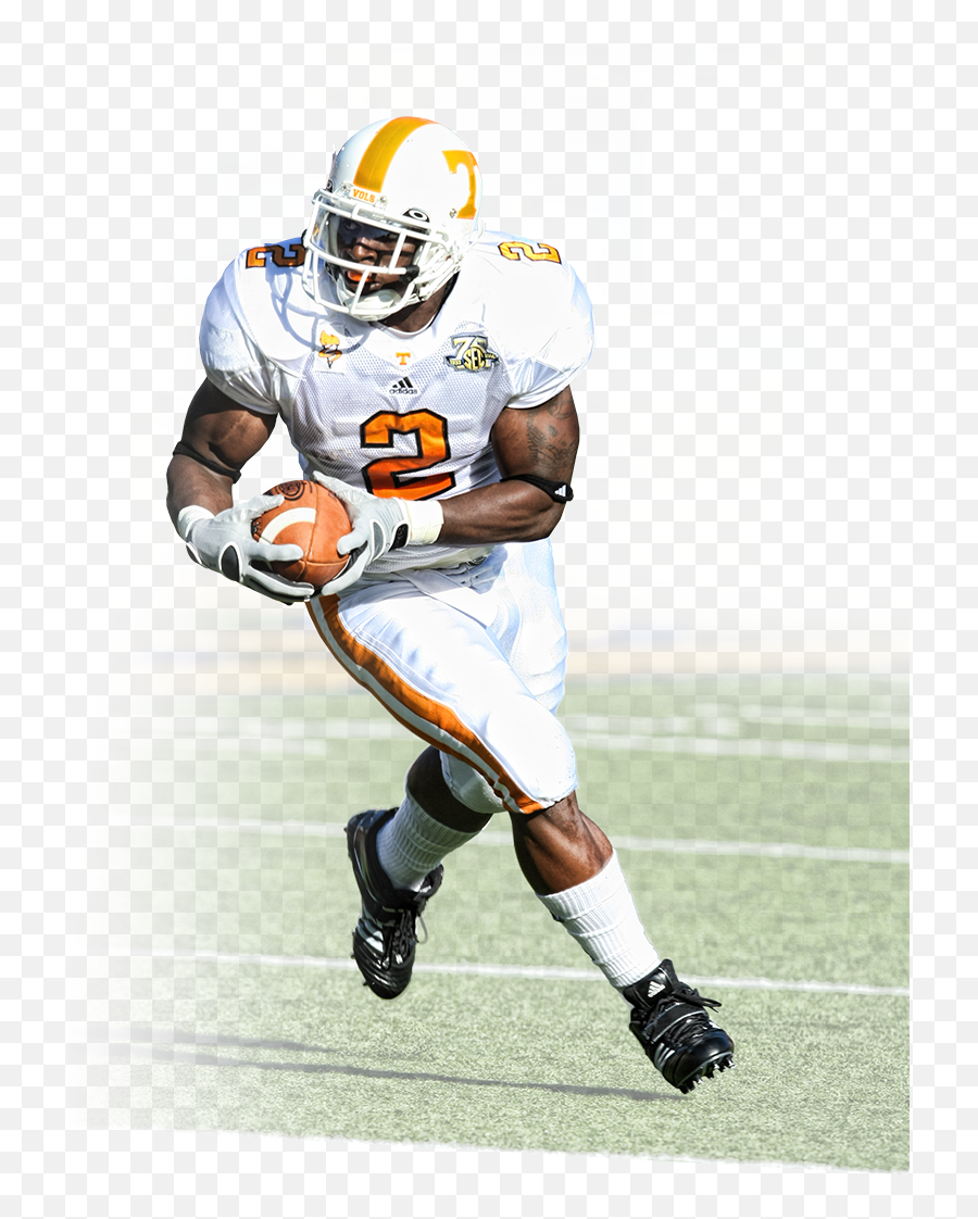Download Hd College Football Player Running - College Png,Football Player Png