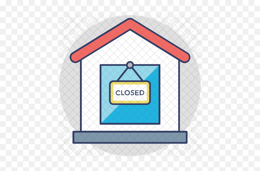Closed Icon Of Colored Outline Style - Louvre Png,Closed Png