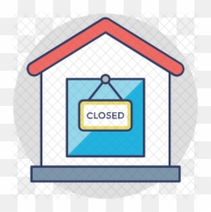 Closed Icon Of Colored Outline Style - Louvre Png,Closed Png