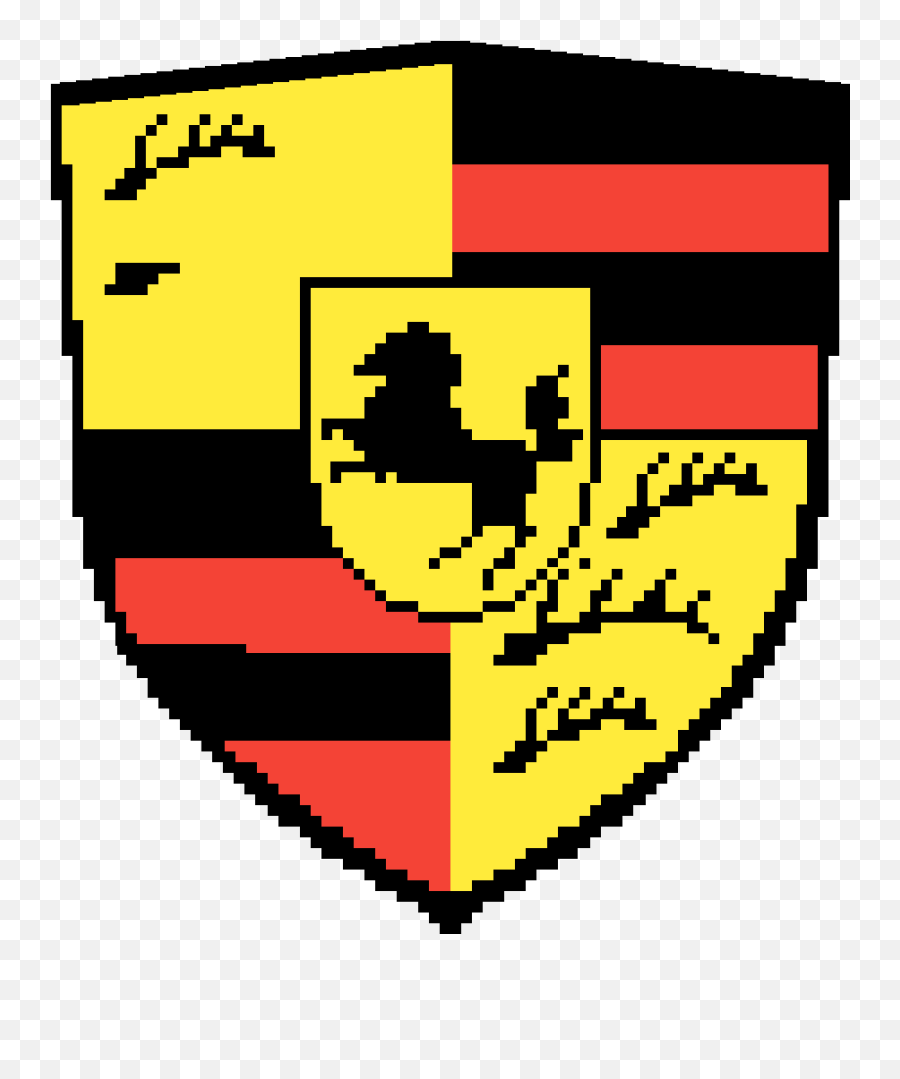Pixel Art Porsche Logo Transparent - Pub Dorian Gray Png,Porsche Logo Png