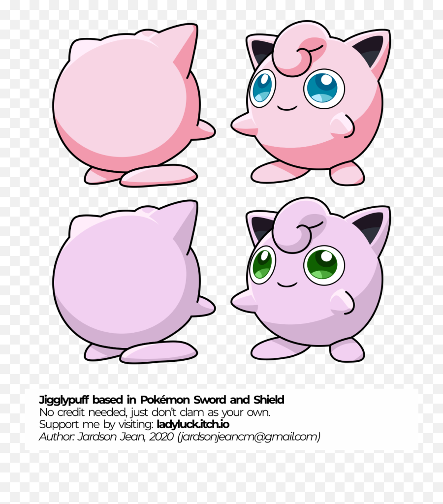 The Spriters Resource - Full Sheet View Pokémon Generation Pokemon Sword And Shield Jigglypuff Png,Jigglypuff Transparent