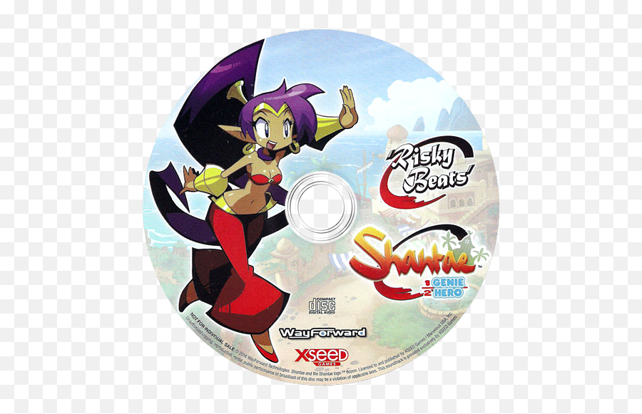 Ahfewy - Shantae Halfgenie Hero Shanatae Half Genie Hero Risky Beats Cd Png,Shantae Logo