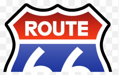 Download The Porch Swing Chronicles - Route 66 Logo Hd png