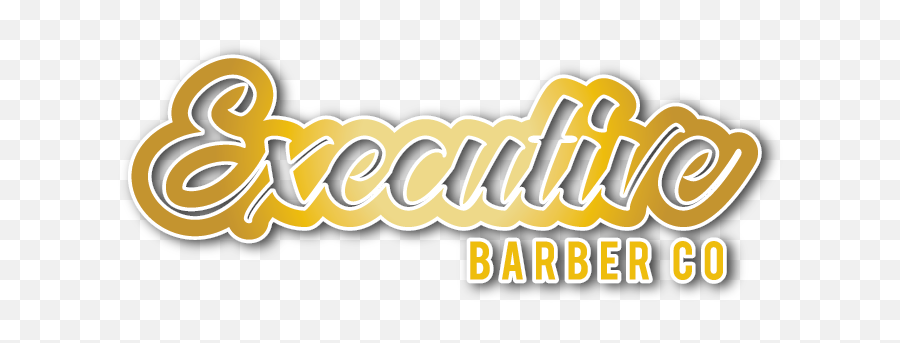 Executive Barber Co - Horizontal Png,Barber Logo Png