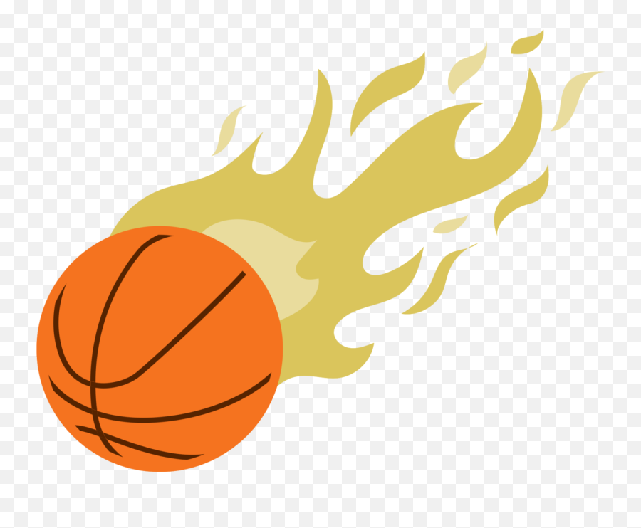 Free Basketball - Basketball On Fire Transparent Png,Flaming Basketball Png