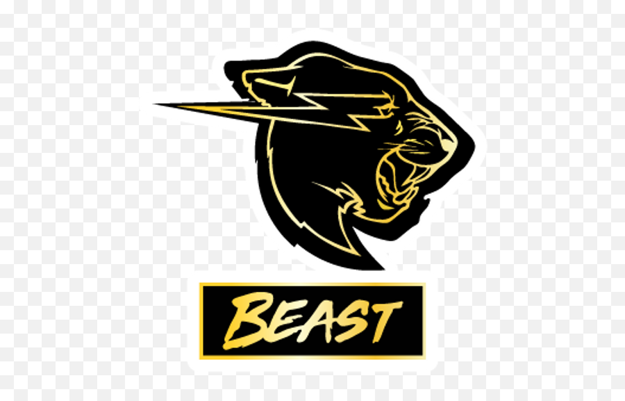 Mrbeast Gold Logo - Sticker Mania Logo Sticker Mr Beast Logo Png,Markiplier Logo
