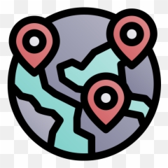 Location Pin Free Vector Icons Designed By Fjstudio In 2020 - Dot Png,Global Icon Png