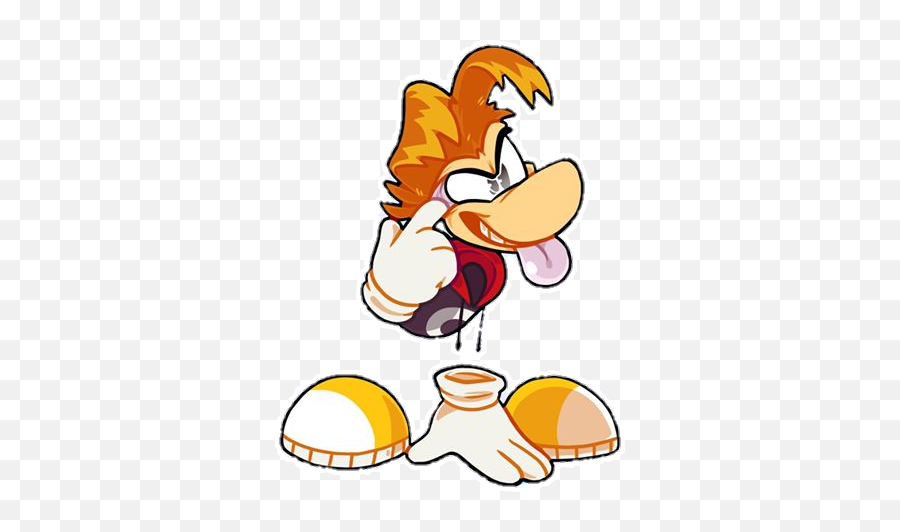 Rayman Ubisoft Videogames Sticker By Spaniglishmx - Fictional Character Png,Rayman Transparent