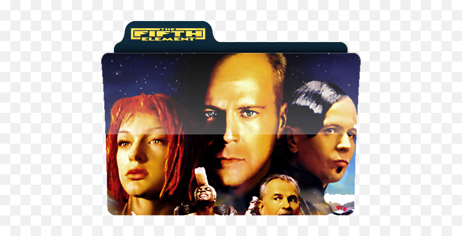 Fifth Element - Fifth Element Movie Poster Png,Star Trek Discovery Folder Icon