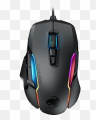 Kone Aimo Remastered Gaming Mouse From - Roccat Rgb Black png