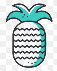Pineapple Stroke Icon - Transparent Png U0026 Svg Vector File Pineapple Icon Png Transparent,Pineapple Transparent