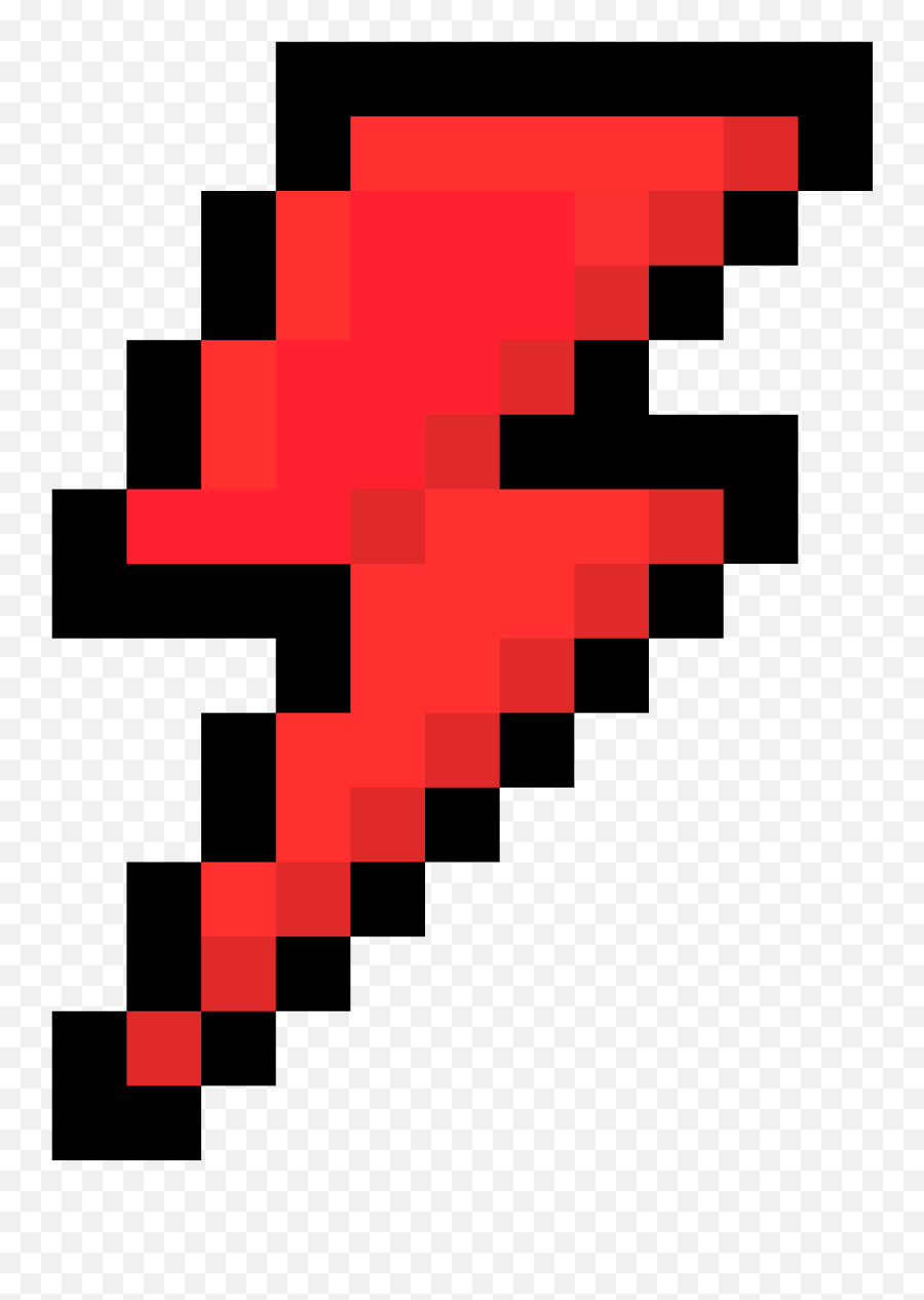 Download Lightning Bolt - Pixel Lightning Bolt Png Image Kawaii Pixel Art Strawberry,Lightning Bolt Transparent Background