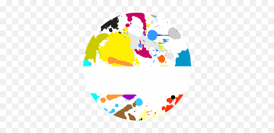 Paint Splat Label - Colorful Paint Splatter Background Png,Paint Splat Png