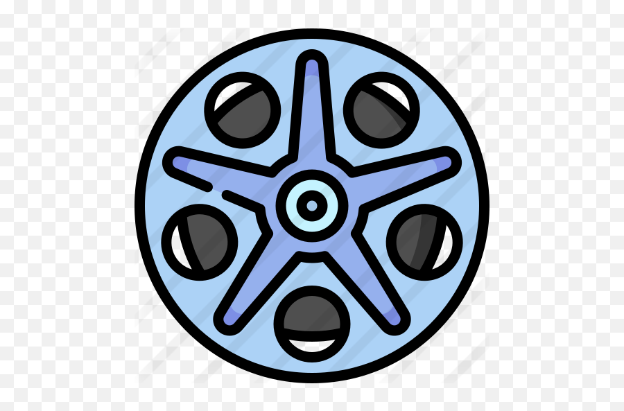 Movie Reel - Dot Png,Movie Reel Flat Icon