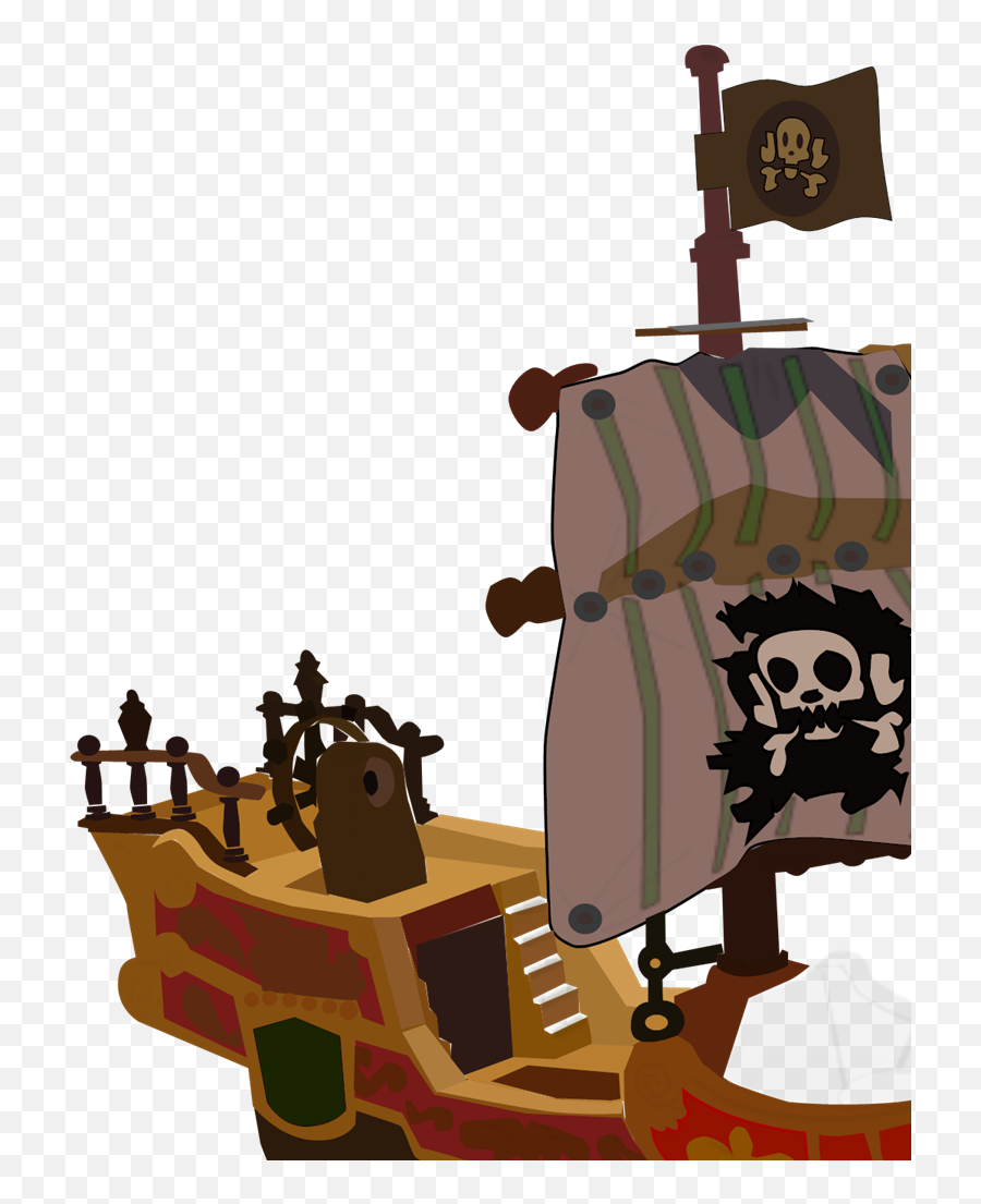 Pirate Ship Svg Vector Clip Art - Svg Clipart Pirate Ship Clipart Png,Pirate Ship Icon