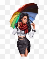 Ombrelle Brollies 3d - Tube Femmes 3d Pinups Transparent Png,Tubes Png