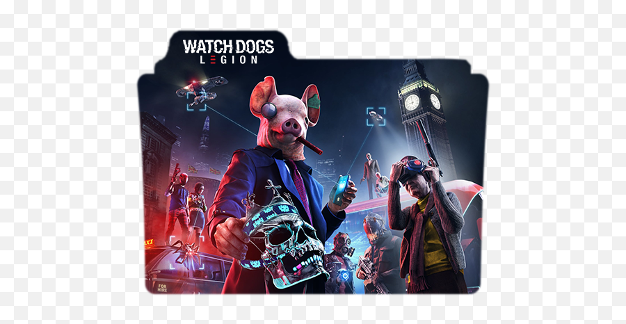 Watch Dogs Legion Folder Icon - Watchdogs Legion Png,Legion Folder Icon