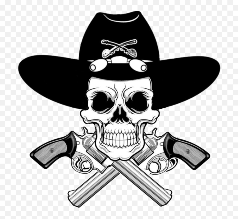 Camp Verde Ghost Tour Riders Tours - Outlaw Clipart Black And White Png,Icon Skull Jacket