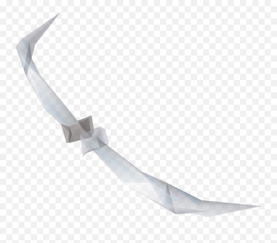 Crystal Bow - Osrs Wiki Runescape Crystal Bow Png,White Bow Png