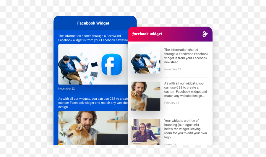 Create A Facebook Widget And Embed Feed In Any - Language Png,Facebook Widget Icon