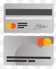 Credit Card Front Back Icon Transparent Png U0026 Svg Vector - And Png