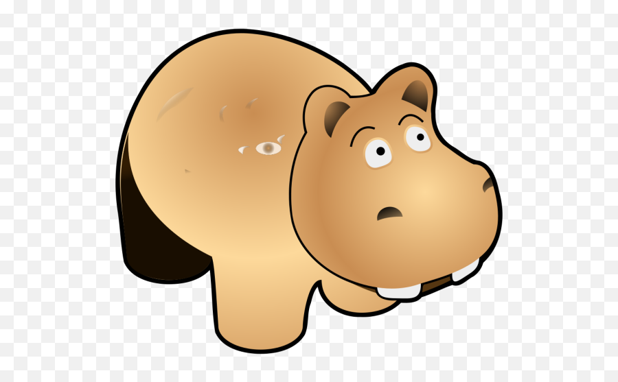 Hippo Png Svg Clip Art For Web - Download Clip Art Png Cartoon Hippo Png,Bitter Icon