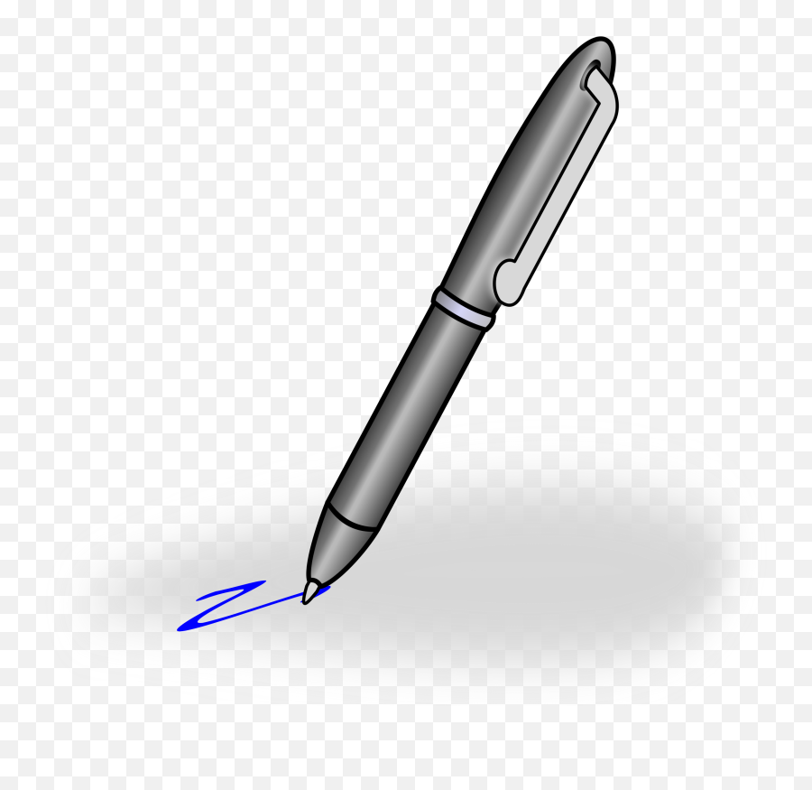 Pen Transparent Clipart - Pen Clipart Png,Quill Pen Png