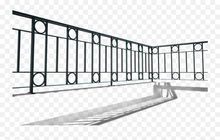 Wrought Iron Plain Balcony Grill Design Stair Railing - Iron Railing Designs For Terrace Png,Railing Png