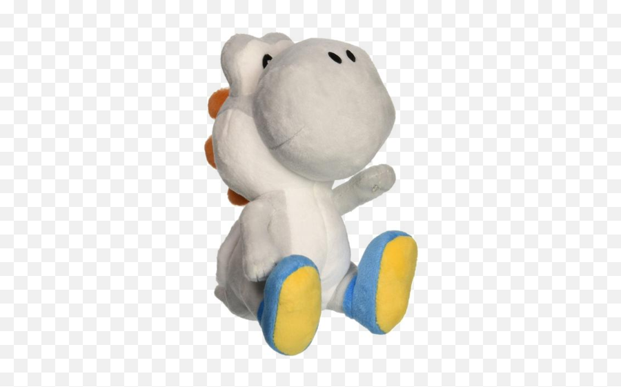 White Yoshi Plush - White Yoshi Plush Png,Luigi Plush Png