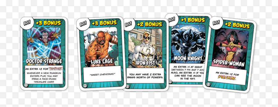 Look Inside The Marvel Munchkin 2 - Munchkin Marvel 2 Mystic Mayhem Png,Doctor Strange Portal Png