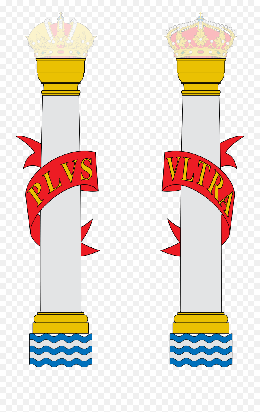 Spain Arms Pillars - Pillars Of Hercules Png,Pillars Png