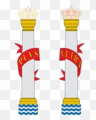 Spain Arms Pillars - Of Hercules Png