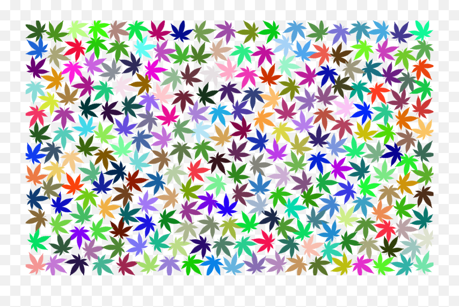 Download Hd Weed Clipart Rainbow - Marijuana Background Fondos De Hojas De Marihuana Png,Weed Transparent Background