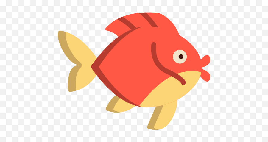 Download Hd Goldfish Animal Computer Icons Clip Art - Pez Pez Clipart Png,Goldfish Icon