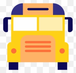 Multicolor School Icon Set 2 Svg Vectors And Icons - PNG Bus