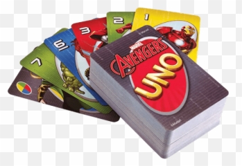 Marvel Avengers Edition - Uno Cards High png