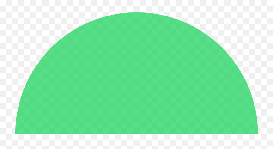 Green Semicircle - Circle Png,Semi Circle Png