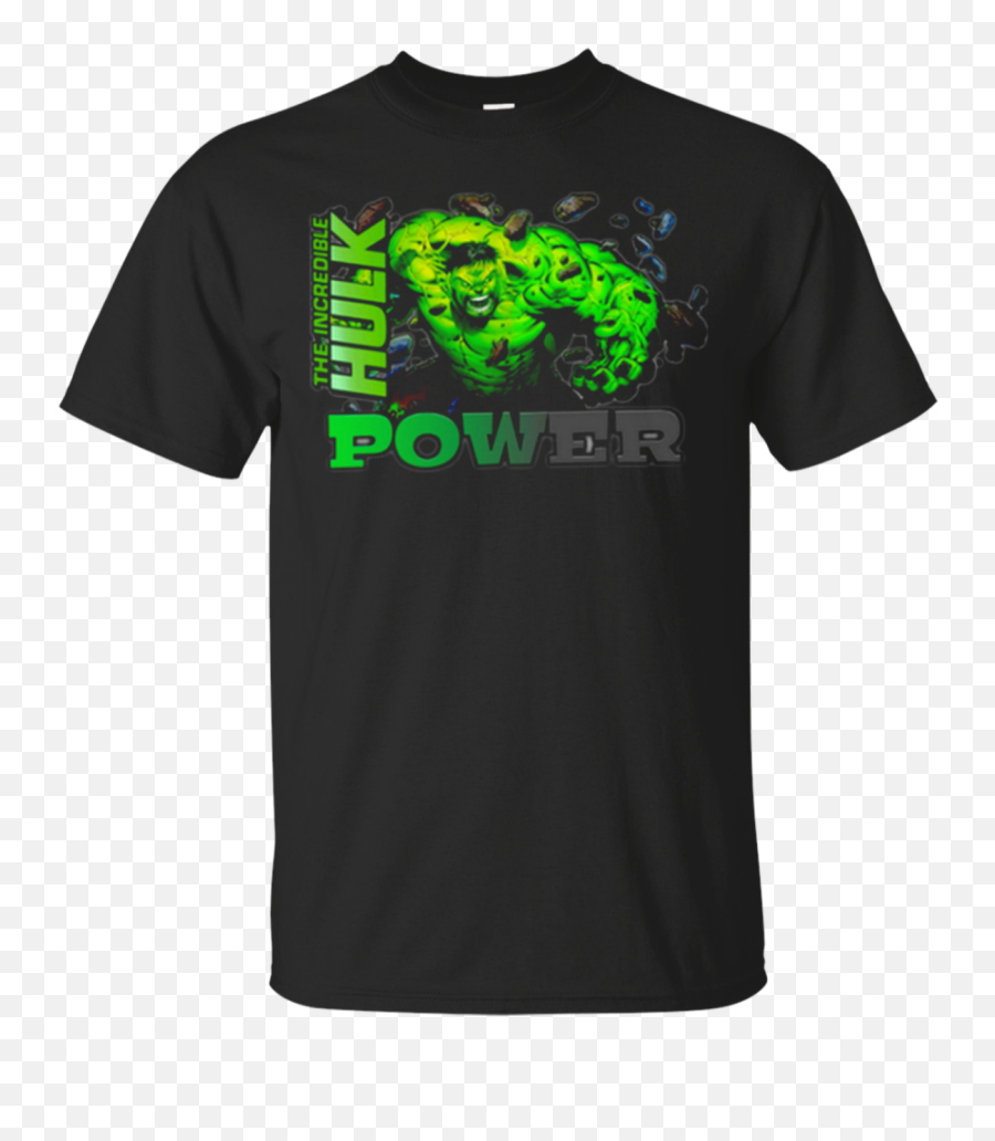 The Incredible Hulk Power T Shirt Png Logo