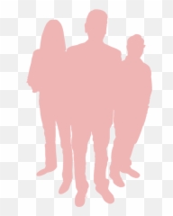 Shadow Person Png - Colored People