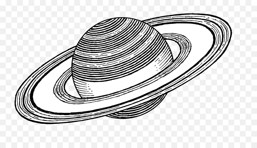 Filesaturn Psfpng - Wikimedia Commons Saturn Png Draw,Fedora Png