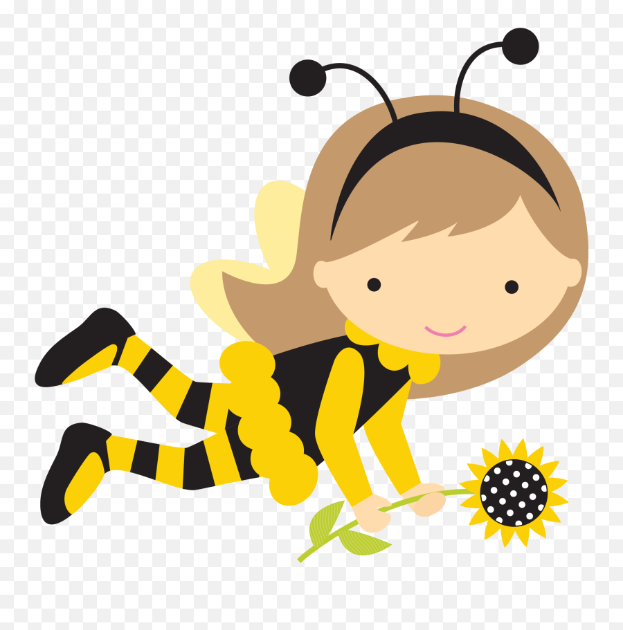 Google Clipart Bee Transparent Free For Download - Free Clipart Bee Girl Png,Bee Movie Png