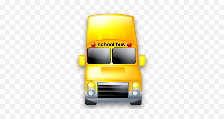 Icon Transparent School Bus - Compact Van Png,School Bus Transparent Background