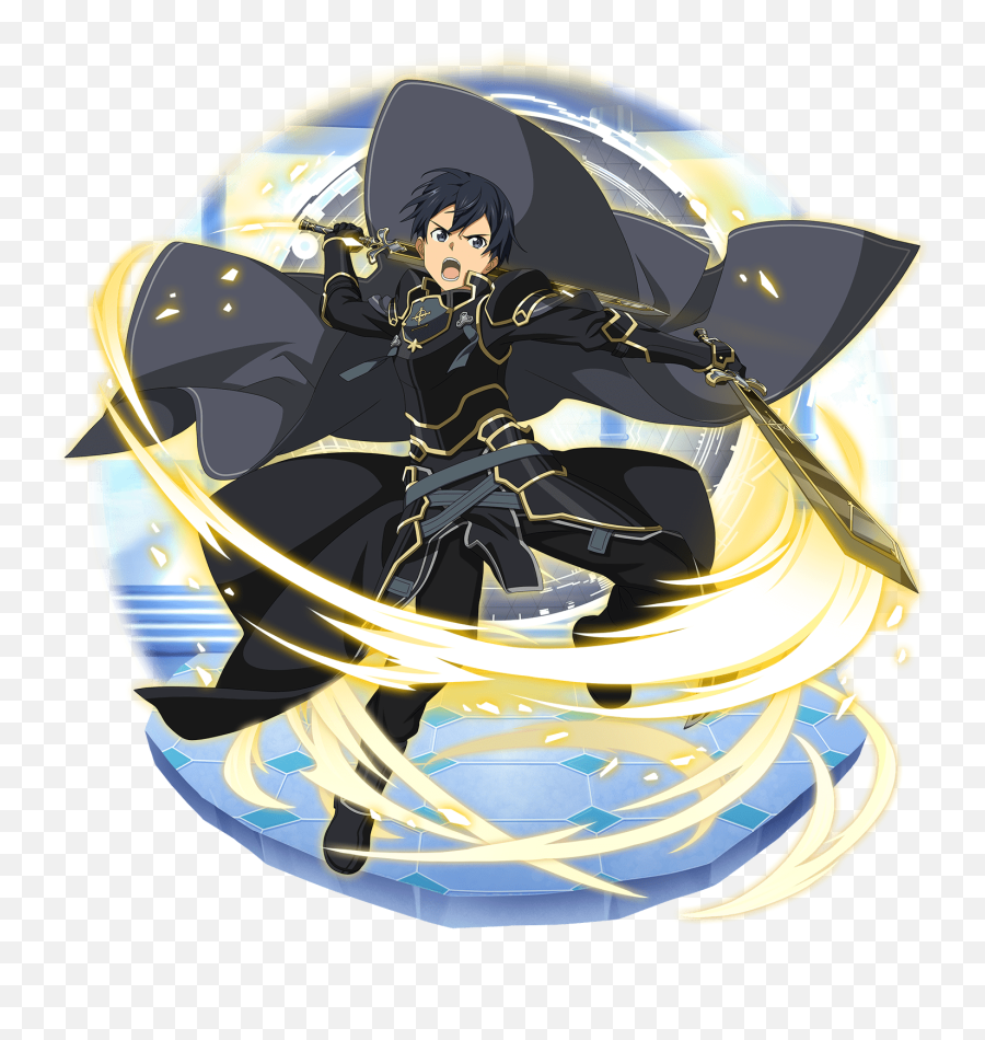 Integrity Knight Kirito Mlb Art - Integrity Knight Kirito Memory Defrag Png,Kirito Png