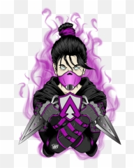 Wraith Illustration Apexlegends - Cartoon Png,Wraith Png