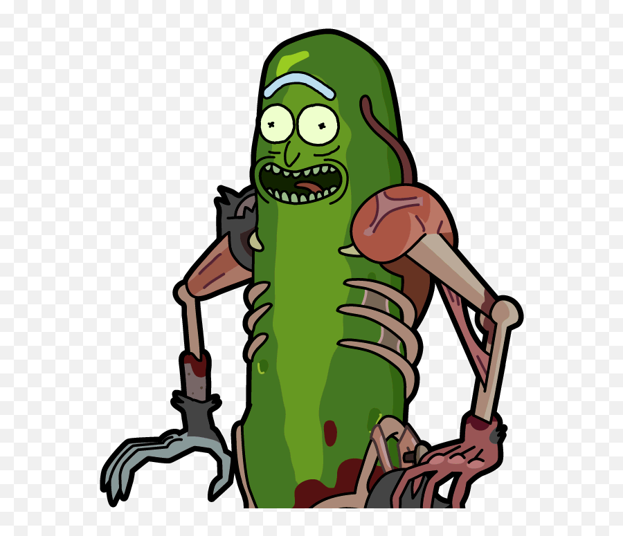 Pickle Rick Png - Pocket Mortys Pickle Rick,Transparent Timbs
