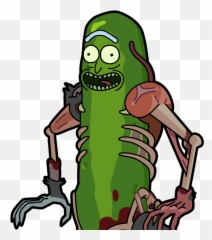 Pickle Rick Png - Pocket Mortys Pickle Rick,Transparent Timbs