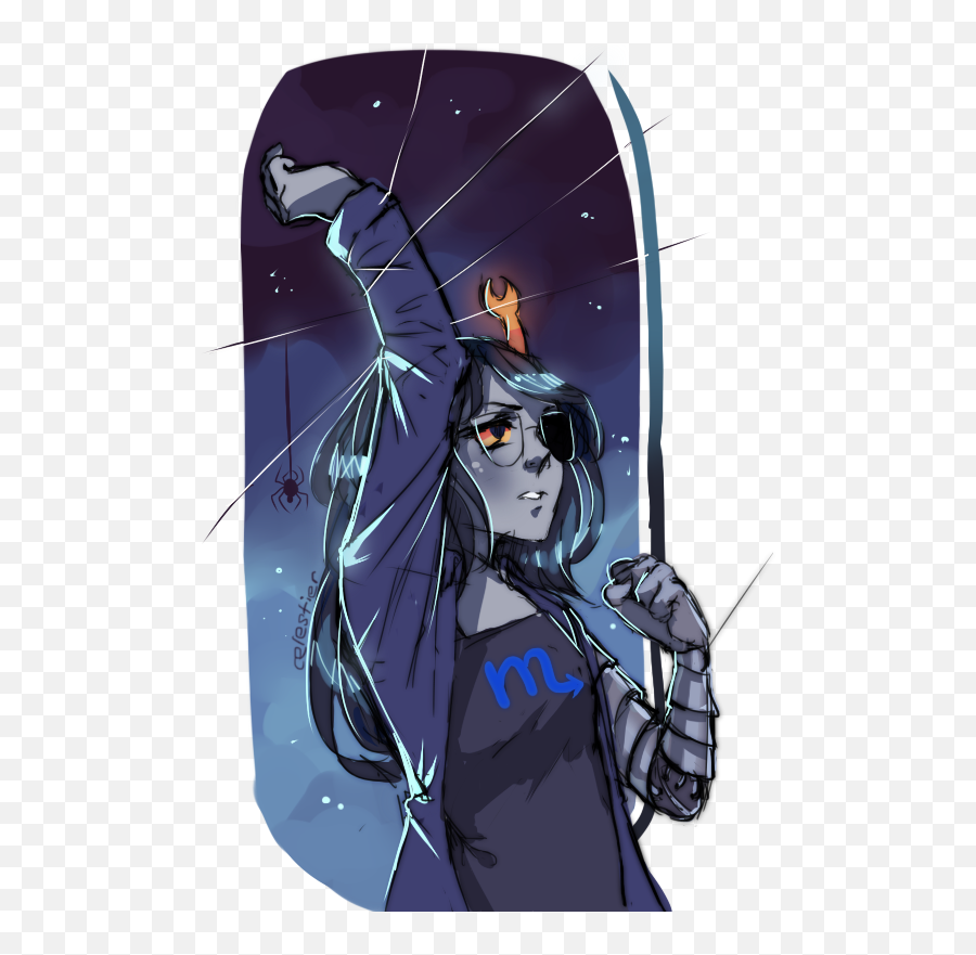 Image In Homestuck Collection By Shirogoner - Cartoon Png,Vriska Transparent