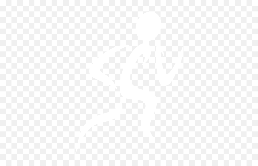 Lscpt - Whiterunningmanlogo U2013 Lincoln Square Chiropractic Graphic Design Png,Running Man Logo