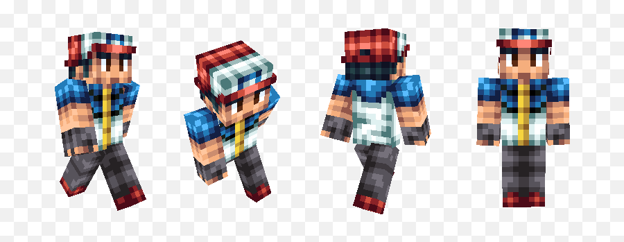 Ash Ketchum - Minecraftandterrariafixes Minecraft Png,Ash Ketchum Transparent